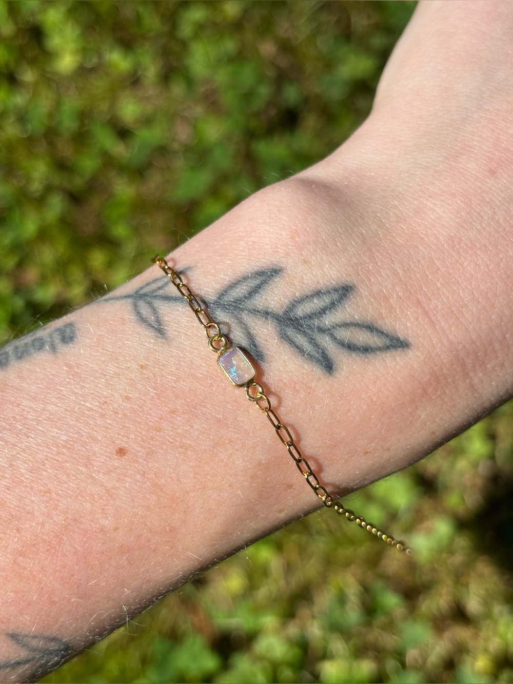 Opal bracelet